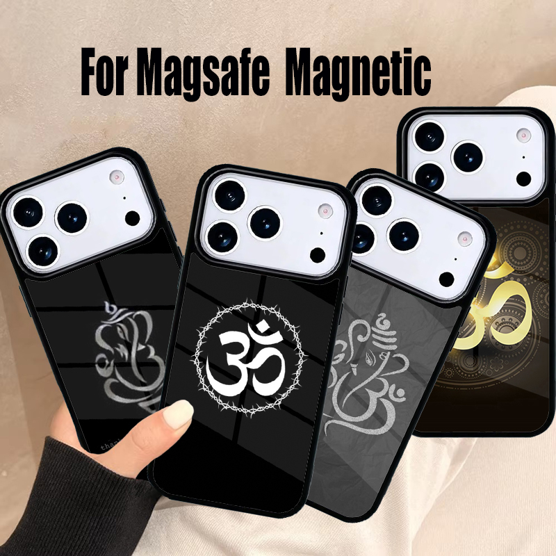 Yoga Fitness Apple - Casing Ponsel Aum Om Yoga Simbol