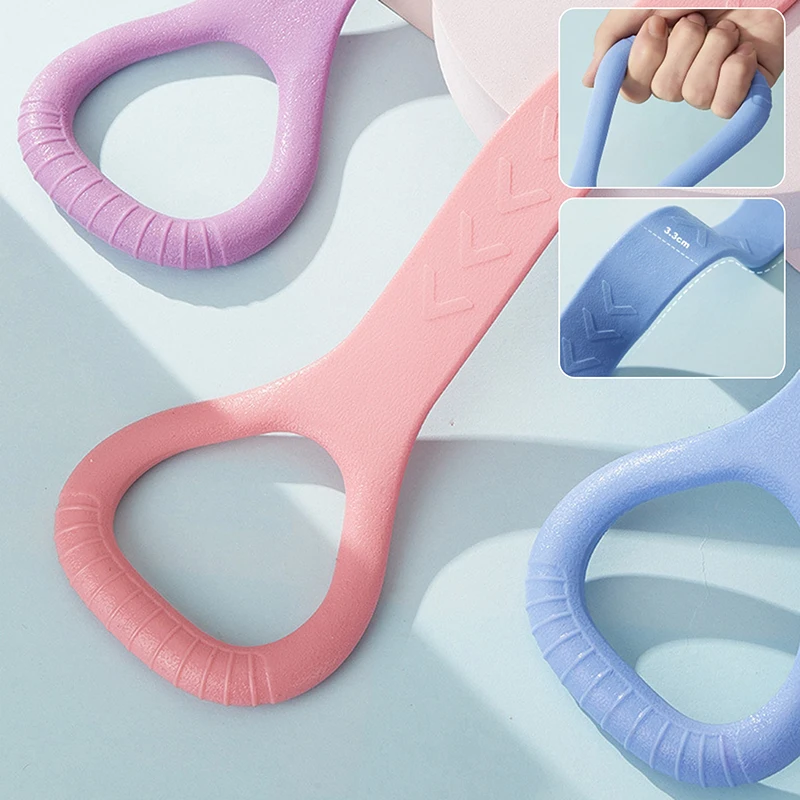 Yoga Fitness Resistance Band - Tali Resistensi Silikon Tali Elastis Kebugaran