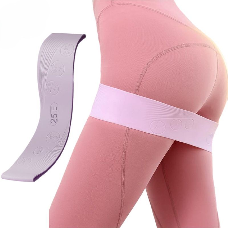 Pita Resistensi Pinggul Siliko - Yoga Fitness Resistance Band ulasan dan harga