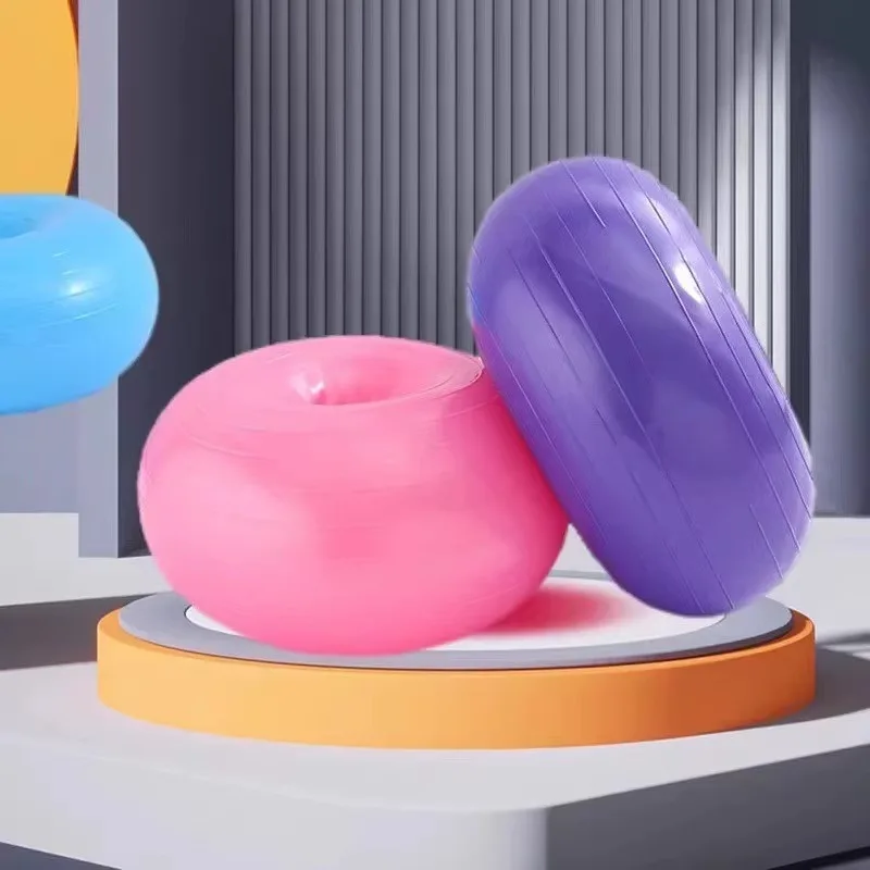 Bola Yoga Pilates Donut, Bola  - Yoga Fitness Apple ulasan dan harga