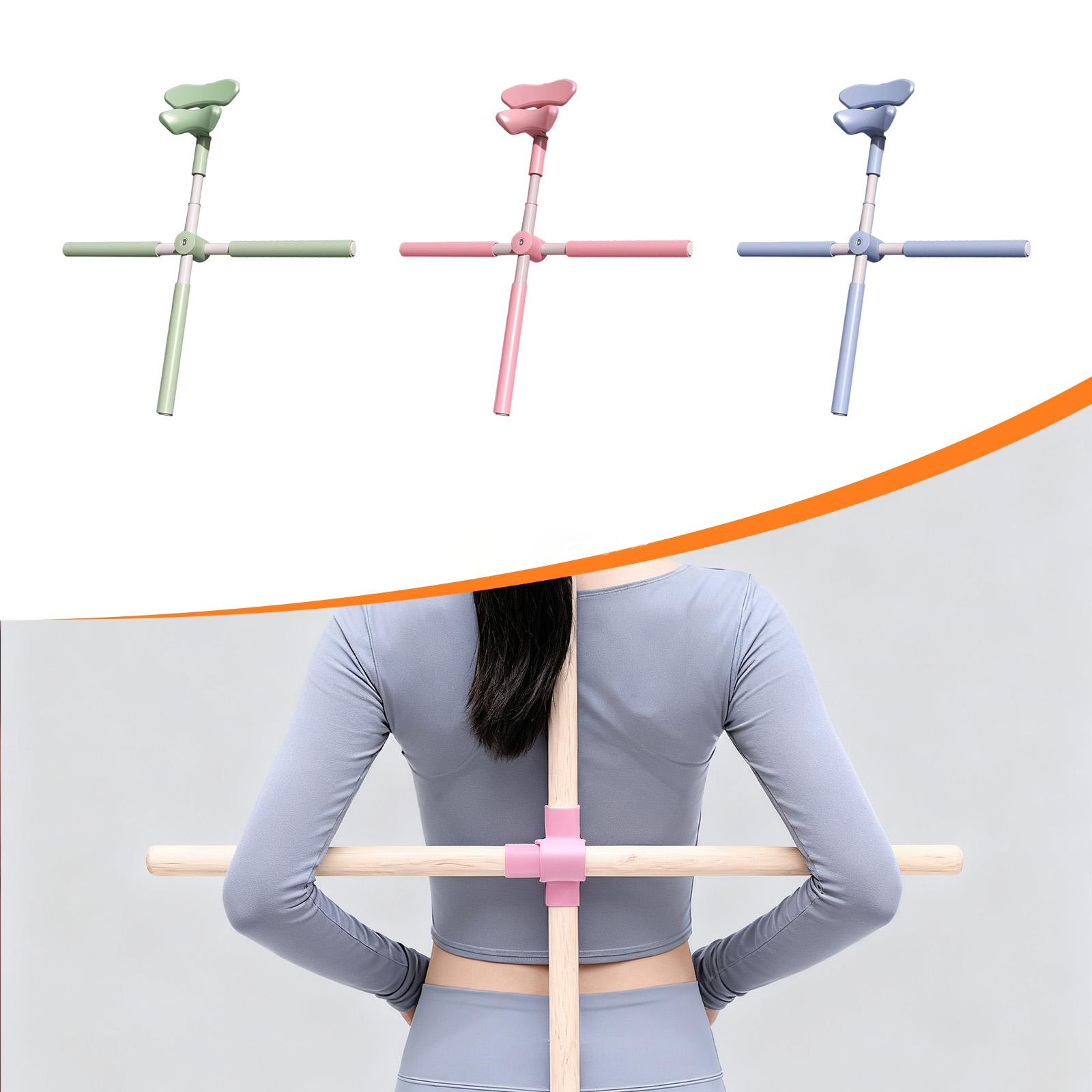 Tongkat Yoga Cross Open Back P - Posture Corrector Back ulasan dan harga