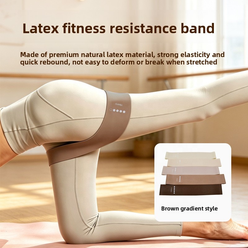 Set Tali Latihan Latex, Lingka - Yoga Fitness Resistance Band ulasan dan harga