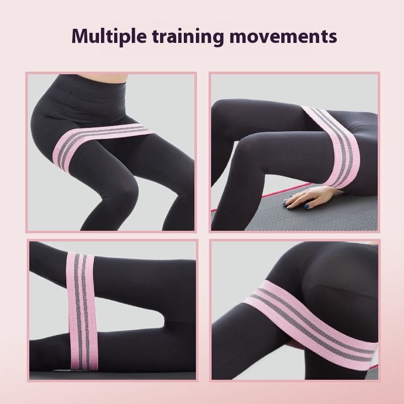 Pita Pinggang Elastis Polyeste - Yoga Fitness Resistance Band ulasan dan harga